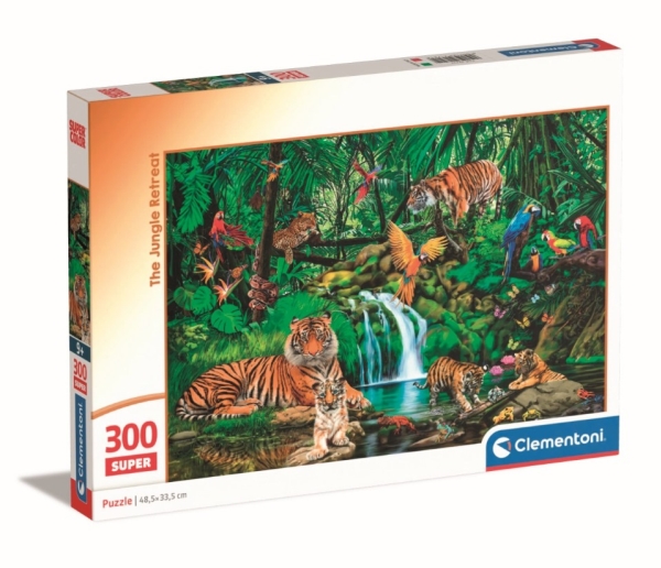 Puslespil The Jungle Magic, 300 Brikker