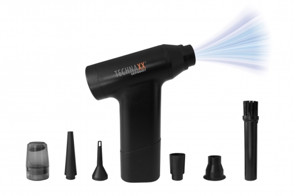 Technaxx TX-293, Acrylonitrilbutadienstyren, Sort, 0 - 6,5 kPa, 130000 rpm, 0 - 60 °C, 160 W