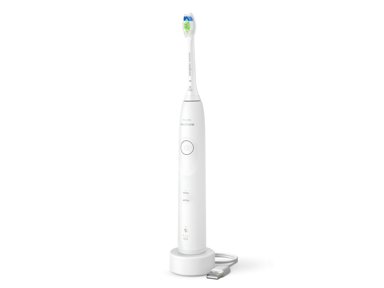 Philips Sonicare 5500 series Series 5500 HX7110/01 Laddningsbar tandborste, Vuxen, Ultraljudstandborste, Tandblekning, 62000 rörelser per minut, Vit, Vit | Hälsa - Tandvård - Elektrisk tandborste | GameStuff