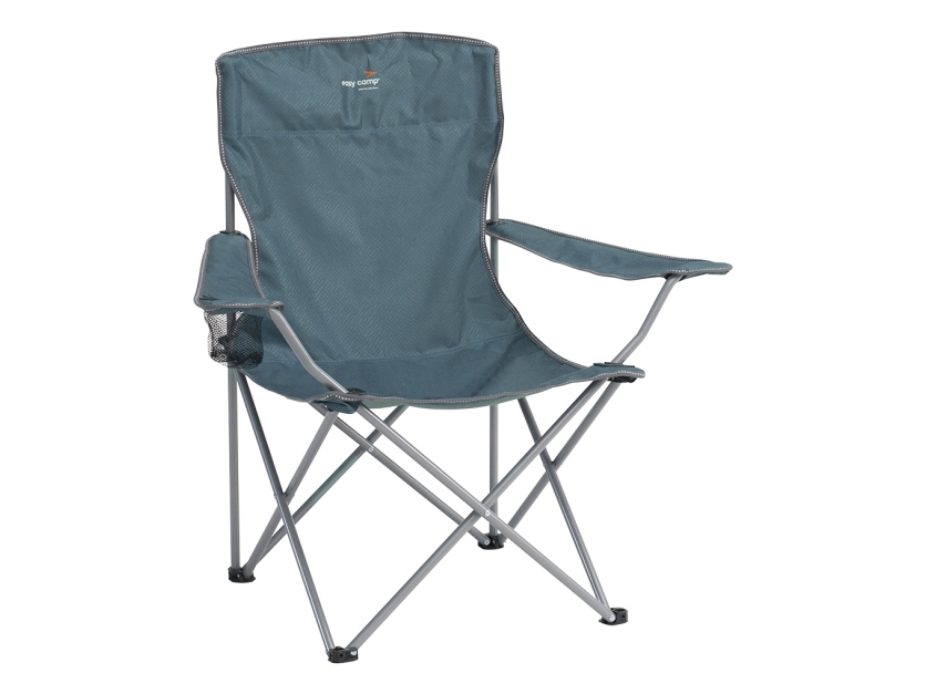 Easy Camp 480088, Campingstol, 4 ben, Hopfällbar, 2,4 kg, Polyester, Blå | Utomhus - Camping - Bord och stolar | GameStuff