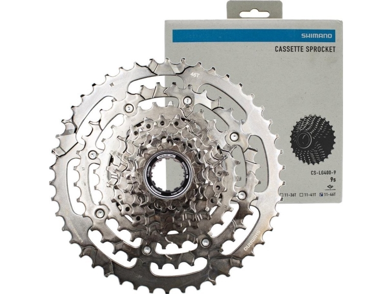 Shimano Cues LG400 Kassette - 9 Speed - 11-46T - Linkglide