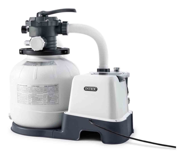 Intex Sandpumpe Med Klorgenerator 7 G/T Sand
