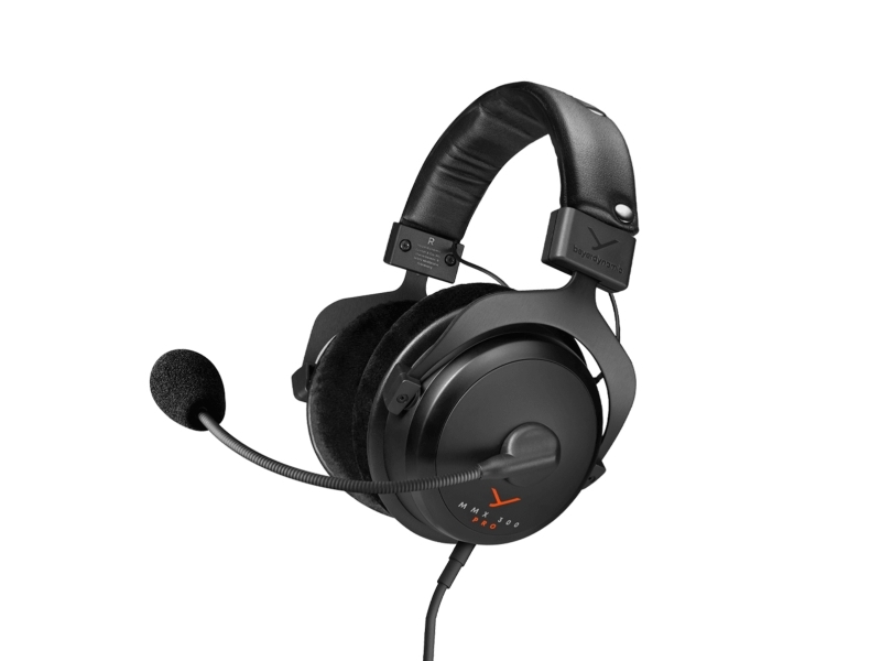 Beyerdynamic MMX 300 PRO, Ledningsført, Spil, 5 - 40000 Hz, 314 g, Headset, Sort