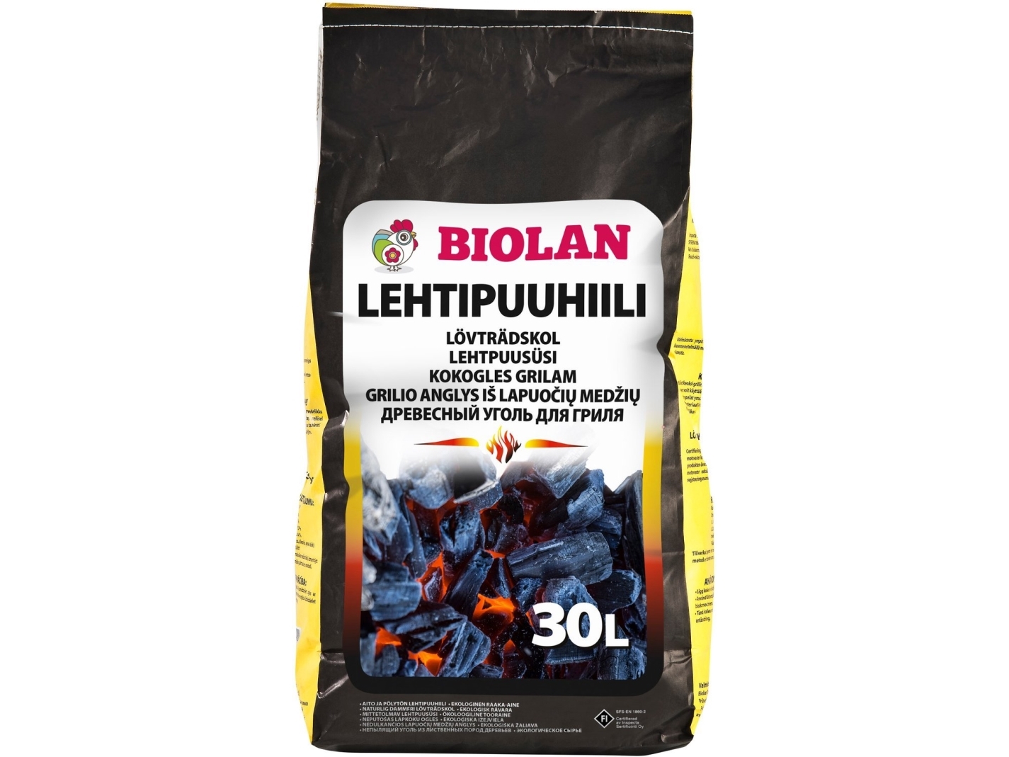 Biolan grillihiili, 30 l