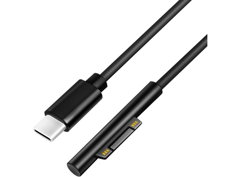 LogiLink PA0342 - Sync- & Ladekabel USB-C zu Surface Stecker 1.8 m