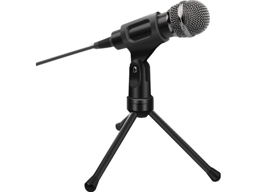 Equip Mini-Stereo-Tischmikrofon, Tischmikrofon, -30 Db, 30 - 16000 Hz, 2200 Ohm, Kabelgebunden, 3,5 Mm (1/8")