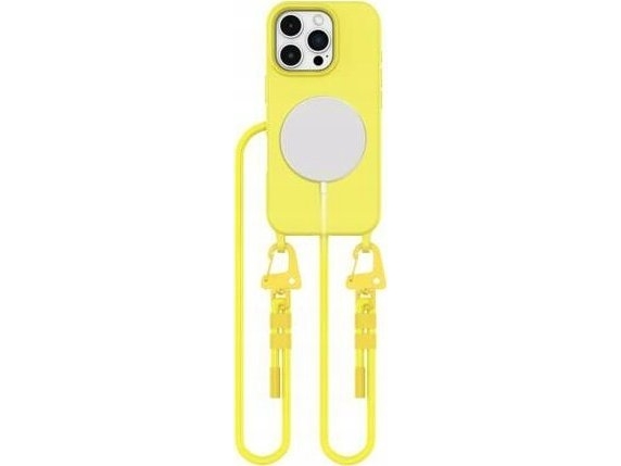 Tech-Protect Magnecklace Magsafe-Etui Med Snor Til Iphone 16 Pro Max Gul