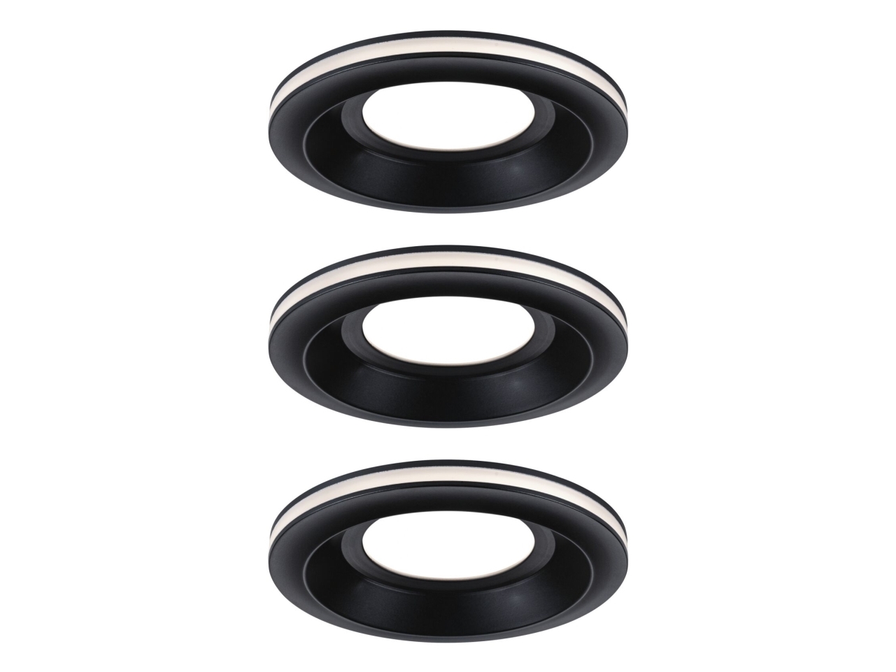 Paulmann Sormus, Indbygget Lysplade, 1 Pære(R ), Led, 4,8 W, 300 Lm, Sort