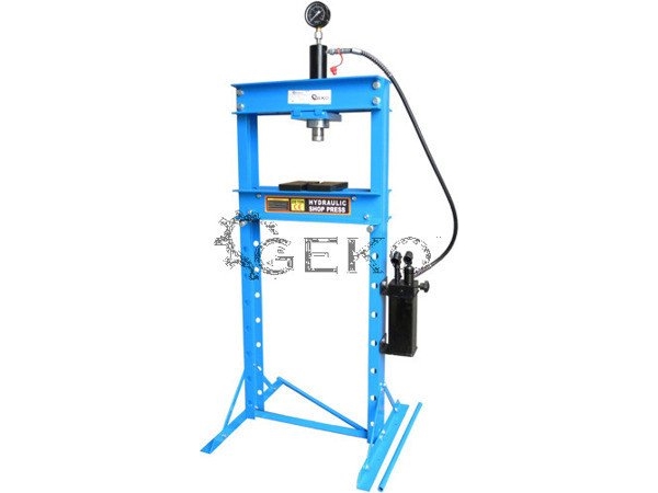 hydraulisk press #20T med tryckmätare och tvåstegspump (1) | Verktyg & Verkstad - För verkstaden - Övriga | GameStuff