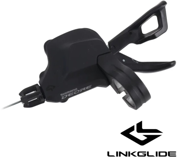 Shimano Deore M5130-IR Linkglide, 10-växlad växelspak, höger | Cykling - Cykelutrustning - Handtag och grepp | GameStuff