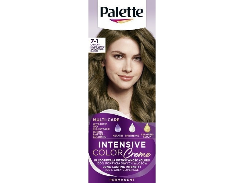 Palette Intensive Color Creme Color Cream No. 7-77 Intense Copper 1Op.