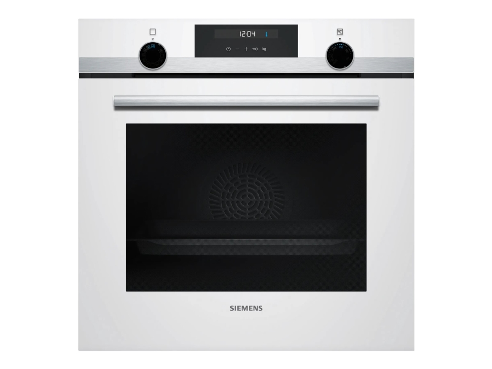Siemens iQ500 HB517GCW1S - Ugn - inbyggd - fördjupning - bredd: 56 cm - djup: 55 cm - höjd: 58.5 cm - med självrengöring - Klass A - vit | Vitvaror - Ugnar - Inbyggnadsugnar | GameStuff