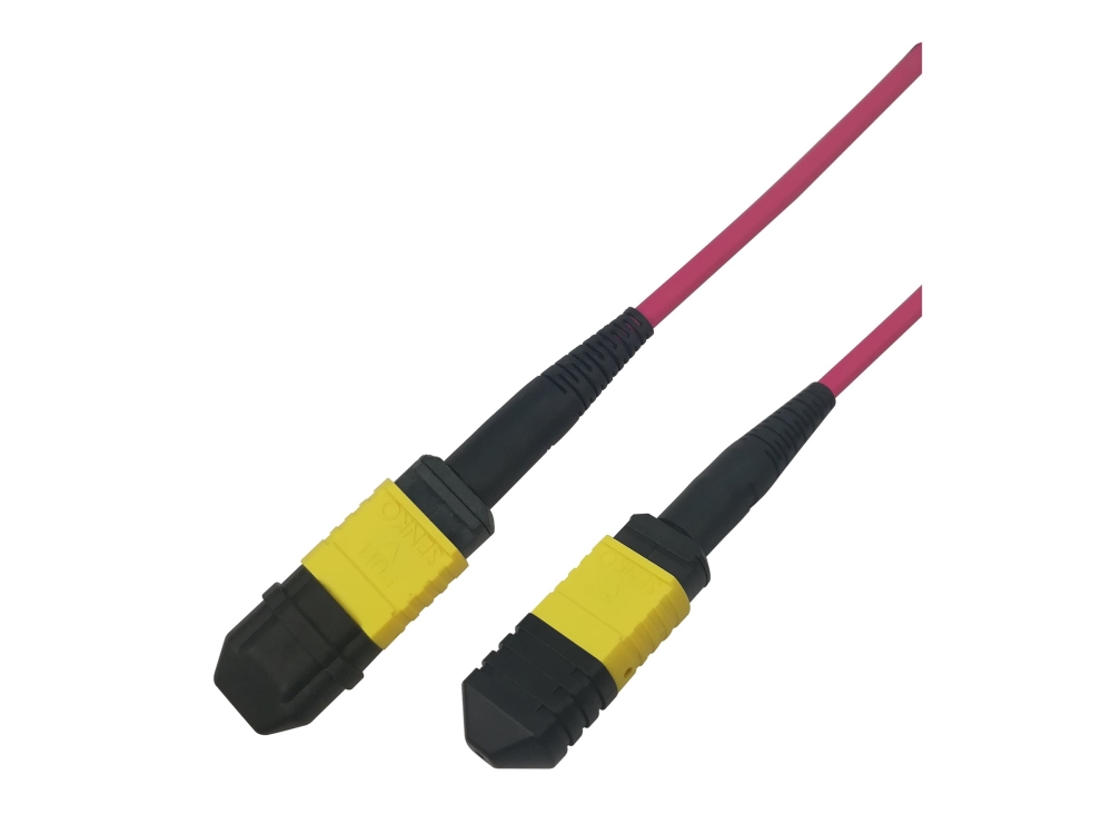 Mpo12-Mpo12 Optinis Kabel Eis Deltaco, Typ B, Upc, Om4, 5M / Mpo12b-45