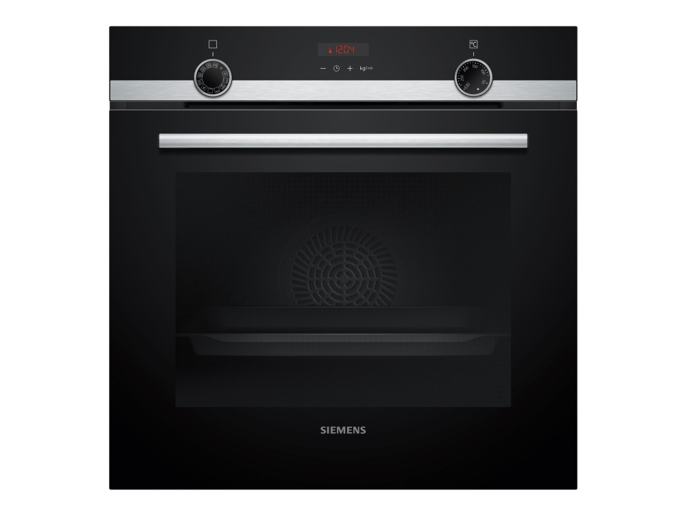 Siemens iQ300 HB574ABR3F - Ugn - inbyggd - fördjupning - bredd: 56 cm - djup: 55 cm - höjd: 58.5 cm - med självrengöring - Klass A+ - rostfritt stål | Vitvaror - Ugnar - Inbyggnadsugnar | GameStuff