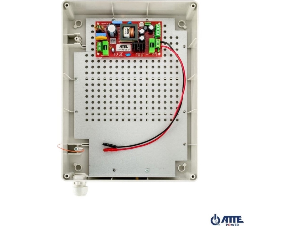 Atte Ups Impulse Power Supply Aups-70-120-Xl1, 12V, 72W, 18Ah, Udendørs