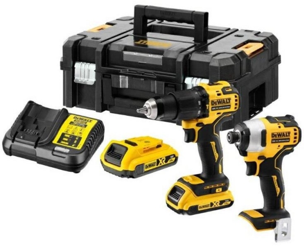 DEWALT 18 V DCK2060L2T (DCD778+DCF787) 2 x 3,0 Ah TSTAK II rinkinys