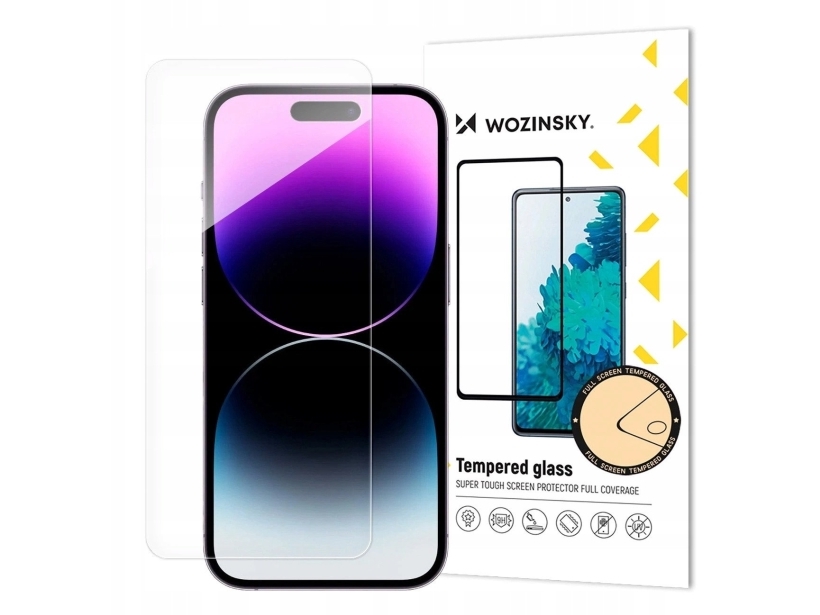 Wozinsky Full Cover Flexible Glass Hybrid Fleksibelt Glas Med Fuld Skærm Til Samsung S24 Fe