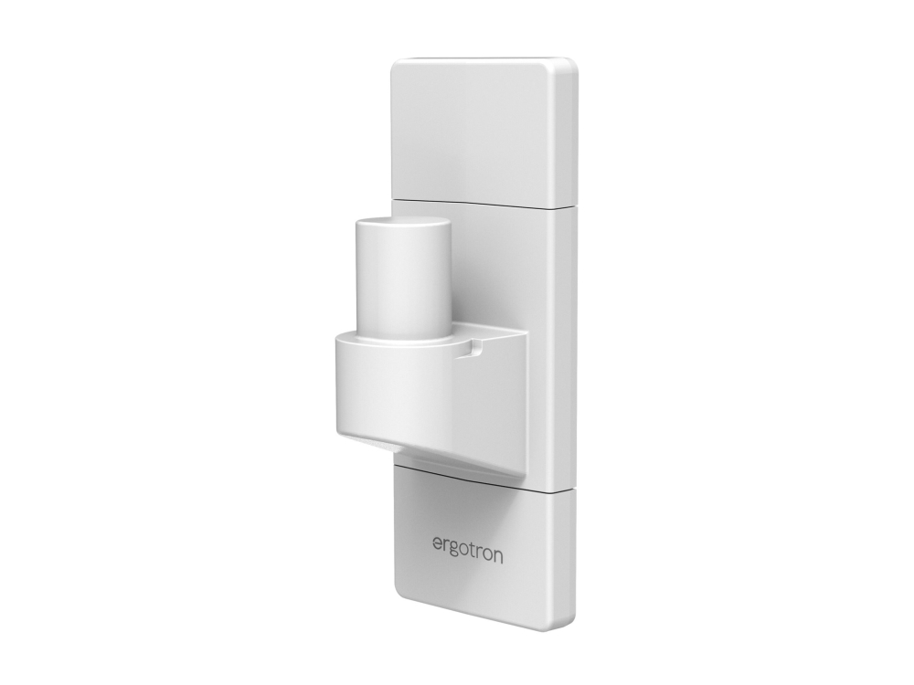 Ergotron 98-730-290, Basis, Weiß, Aluminium, Stahl, 10 Kg, Wand, 600 G