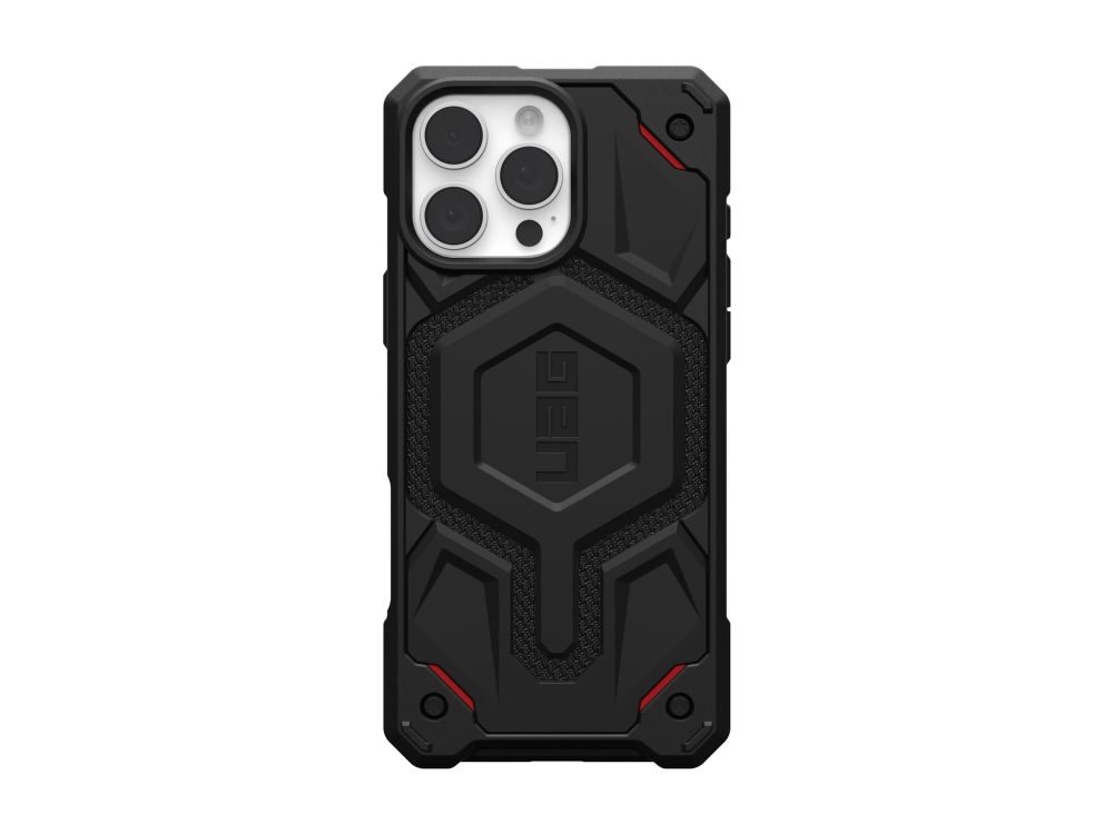 Bilde av iPhone 16 Pro Max UAG MONARCH Pro Series Deksel - MagSafe Kompatibel - Kevlar Black