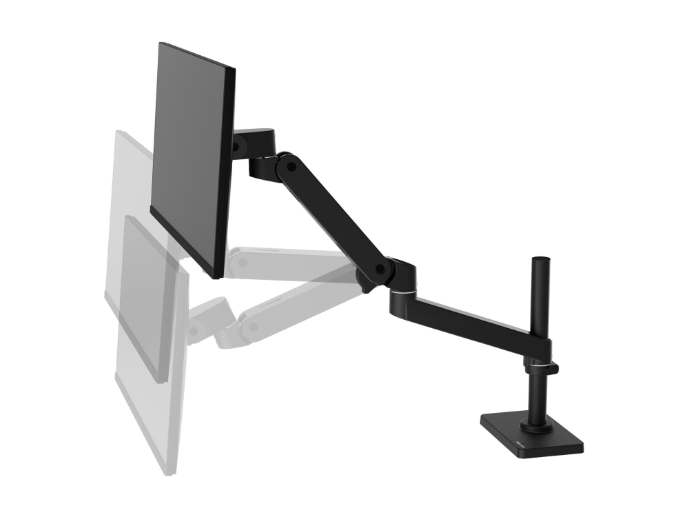 Ergotron LX Pro - Monteringssats (vridbar arm) - modulär - för LCD-display - med lång pol - svart - skärmstorlek: upp till 34 tum - disk-monteringsbar | TV, Ljud & Bild - Fästen - Vägg | GameStuff