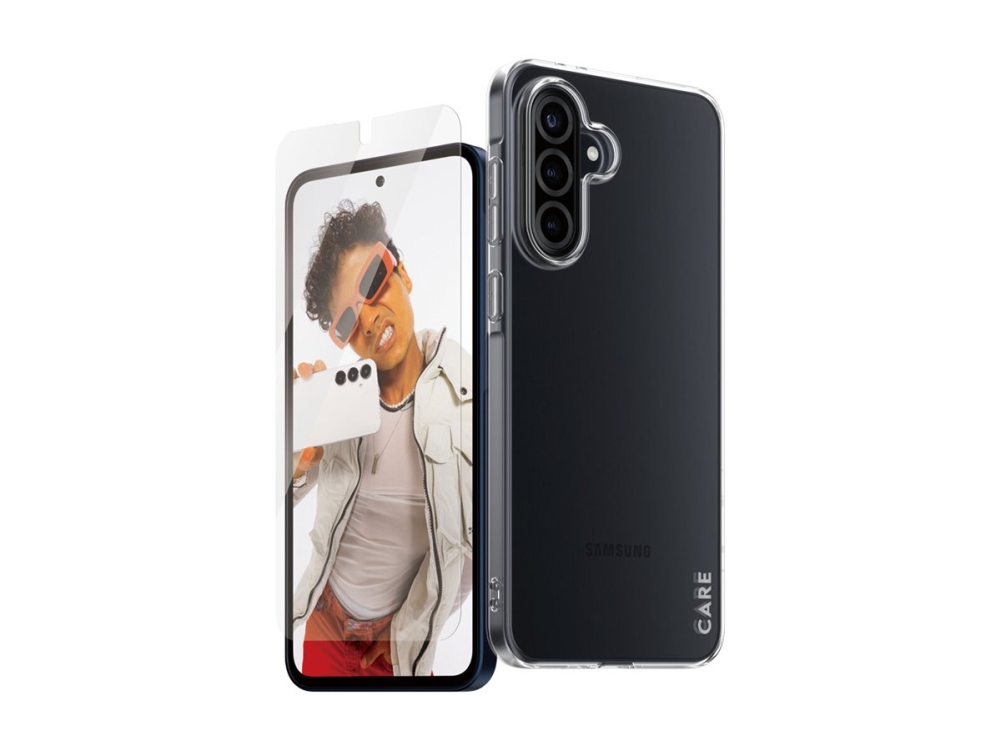 Panzerglass Care By 2-In-1 Set Samsung Galaxy A36 5G, Samsung, Samsung - Galaxy A36 5G, Trockene Anwendung, Kratzresistent, Schockresistent, Trans