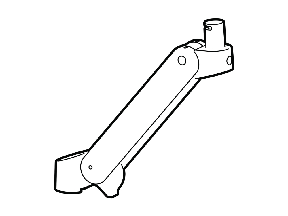 Ergotron Lx Pro - Komponenter Til Montering (Arm Uden Pivot) - Constant Force Technology - Hvid - Monitorarm
