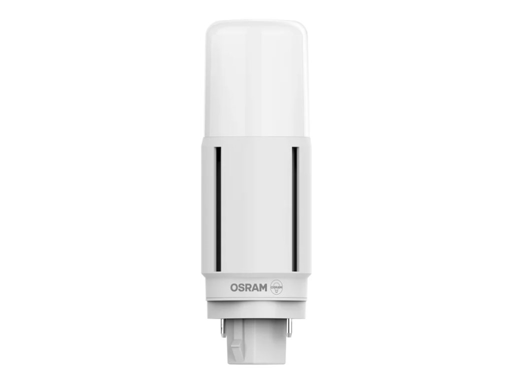 OSRAM DULUX D EM & AC Mains - LED-glödlampa - form: tubulär - glaserad finish - G24d - 5.5 W (motsvarande 13 W) - klass E - svalt vitt ljus - 4000 K | Belysning - Ljuskälla - E27 Ljuskälla | GameStuff