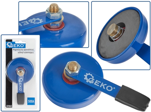 Geko Magnetisk Svejsejordklemme 500A (12/24)