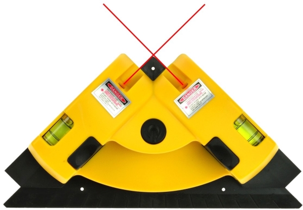 Kakel-laser vattenpass 2 rader (50) | Verktyg & Verkstad - För verkstaden - Mätinstrument | GameStuff