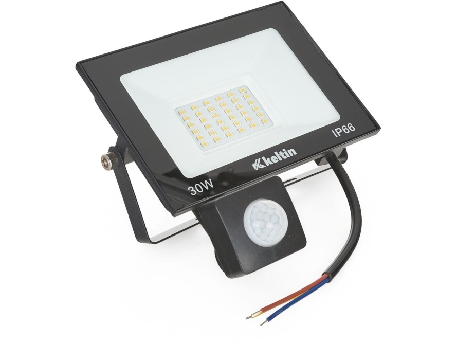 Keltin Led-Fluter 30W Mit Bewegungsmelder – Kaltweiß 6500K