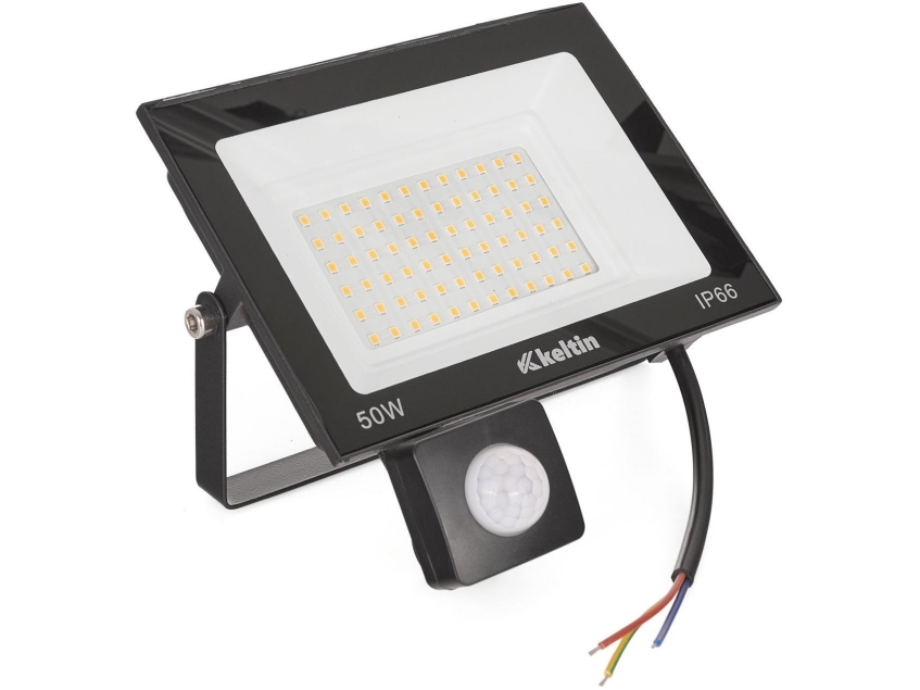 Keltin Led-Fluter 50W Mit Bewegungssensor, Neutralweiß 4500K (20)