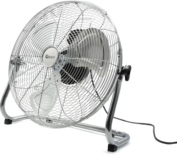 Golvfläkt 50 cm stål INOX (1) | Ventilation & Klimat - Ventilation - Golvfläkt | GameStuff