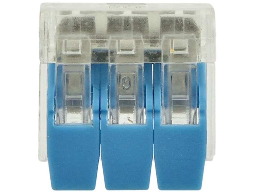 Geko hurtigkobling elektrisk 3x0,2-4mm2 (10/5000)