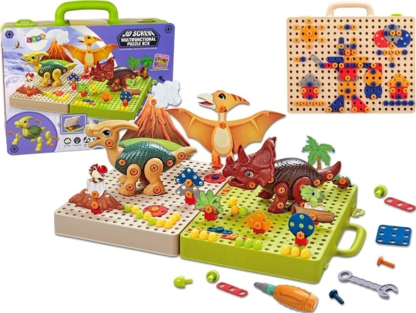 Leantoys Diy Dinosaur Board Skruetrækker