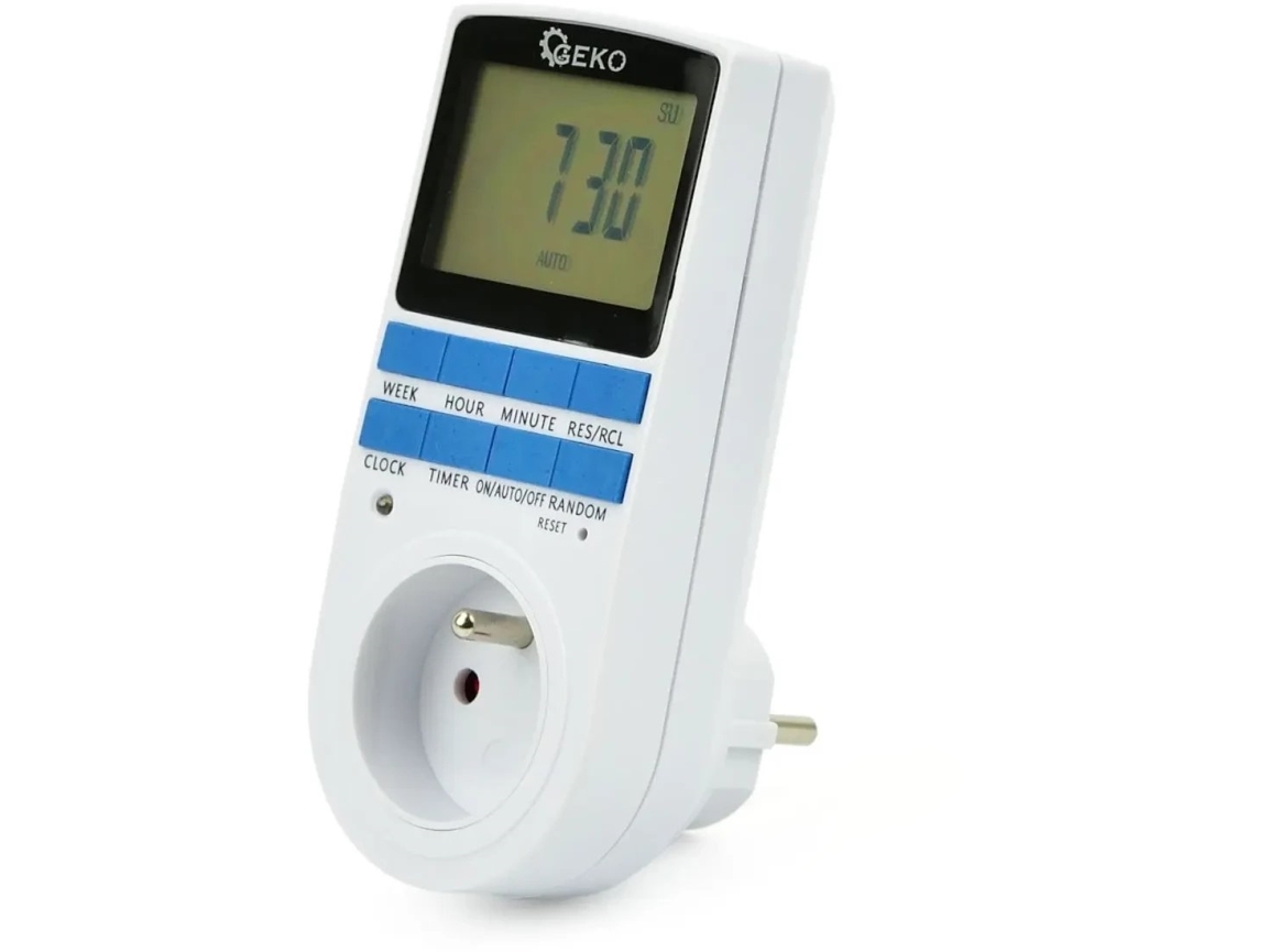 Timer - LCD tænd/sluk-kontakt (50)