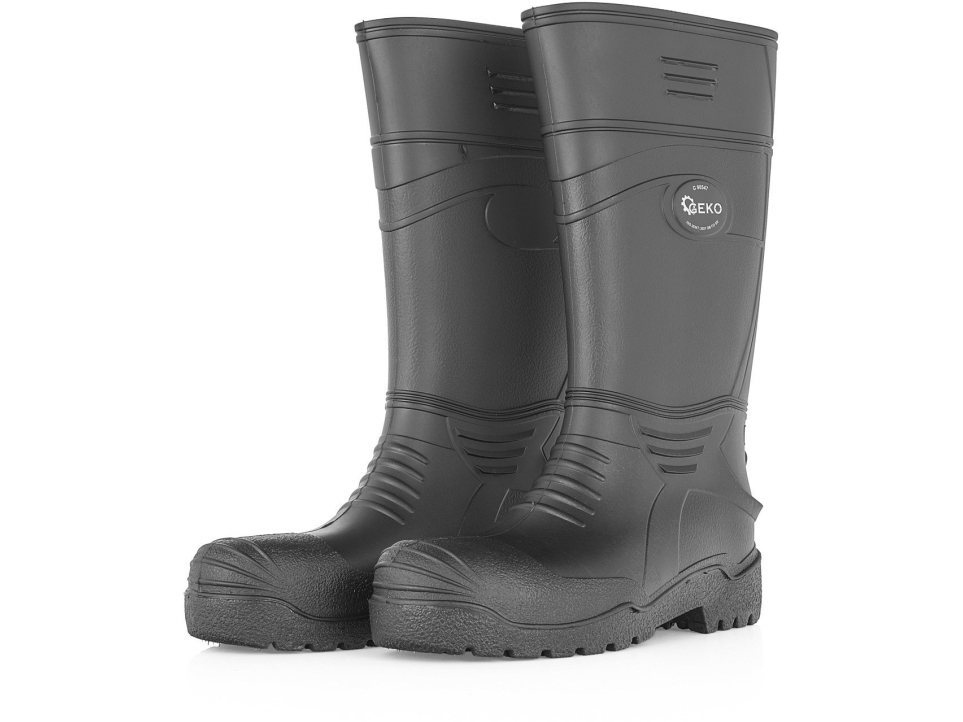 Geko Herr gummistövlar sortera r.40 (5) | Kläder & Säkerhet - Skodon - Säkerhetsgummistövlar | GameStuff