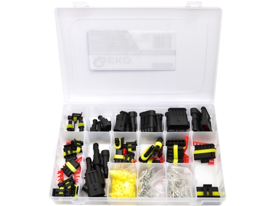 Sats elektriska kontakter/anslutningar 424 st. (40) | Bilvård & Biltillbehör - HiFi för bilar - Förstärkare & subwoofers | GameStuff