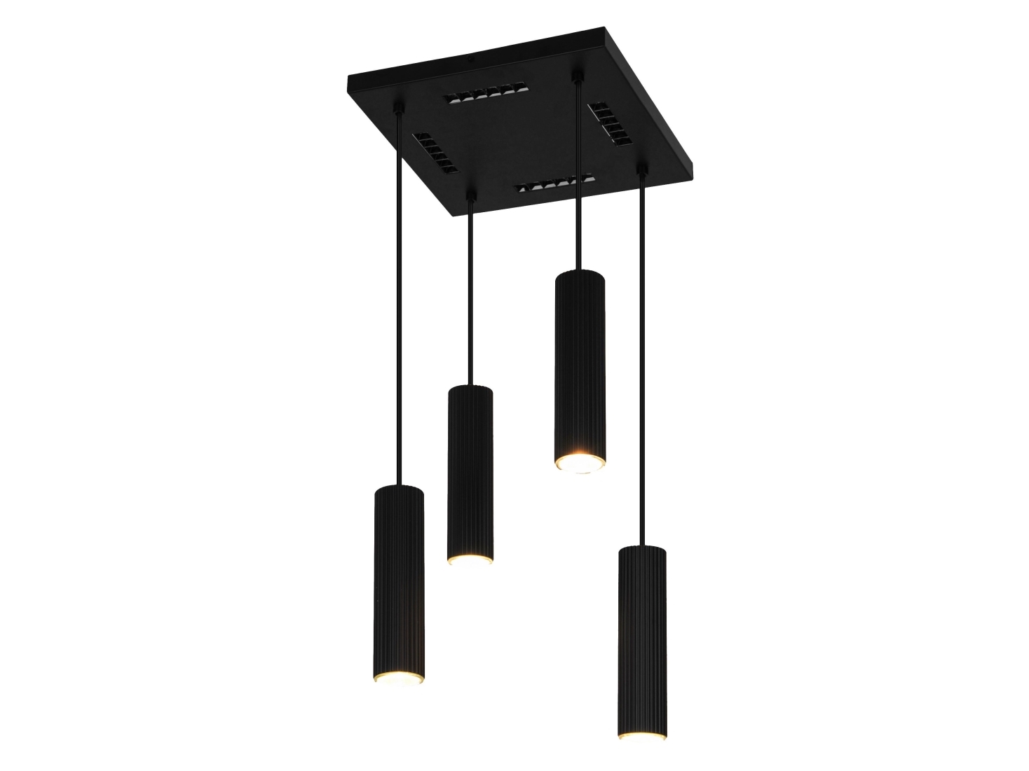 Domoletti Pendant Light Icel 4Xgu10 Matt Black