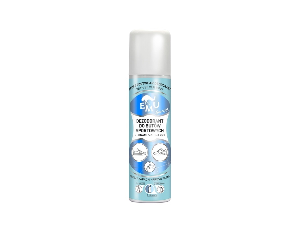 Vaco EMU Sport Line Skodeodorant med sølvioner 2in1 150ml