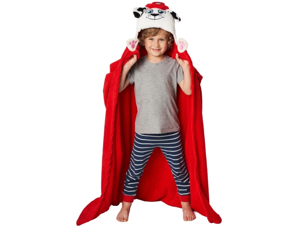 Paw Patrol Marshall Luksus Poncho Med Hætte