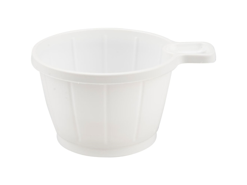 Mugg med handtag, ABENA Gastro, 5,5cm, Ø8,5cm, 20 cl, 21 cl, vit - (20 st.) | Catering - Engångsservis - Bägare & Koppar | GameStuff