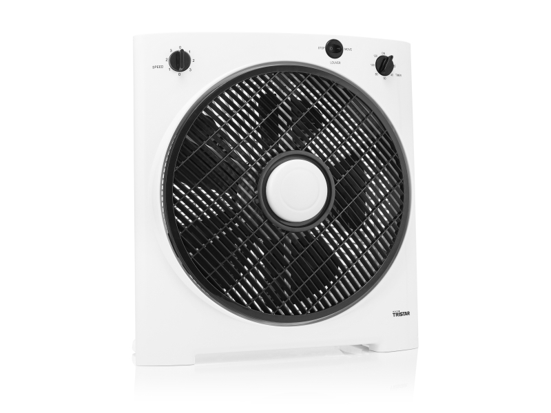 Tristar VE-5858, Bladfläkt för hushållsbruk, Svart, Vit, Golv, Plast, 59,16 dB, 1 m³ | Ventilation & Klimat - Ventilation - Bords fläkt | GameStuff