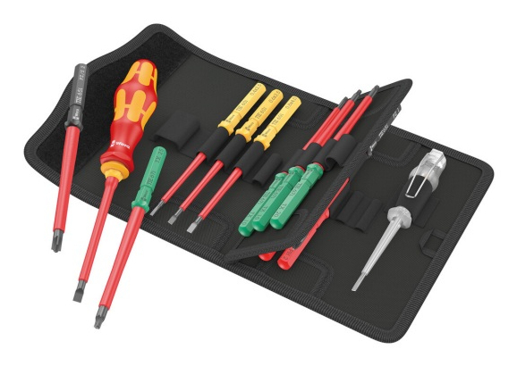 Wera 05006607001, 200 mm, 120 mm, 80 mm, 676 g, 16 styck, Tjeckien | Verktyg & Verkstad - Skruvmejsel - Skruvmejselset | GameStuff