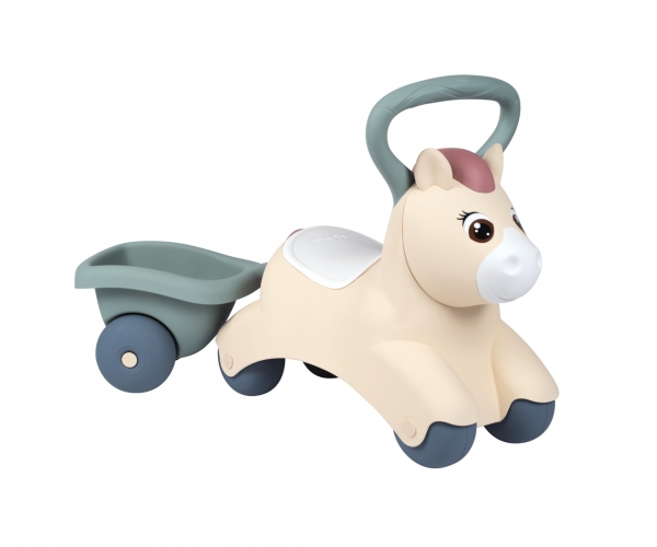 Smoby Dickie Little Rutscherfahrzeug Baby-Pony, 1 Jahr(E), 4 Rad/Räder, Kunststoff, Mehrfarbig