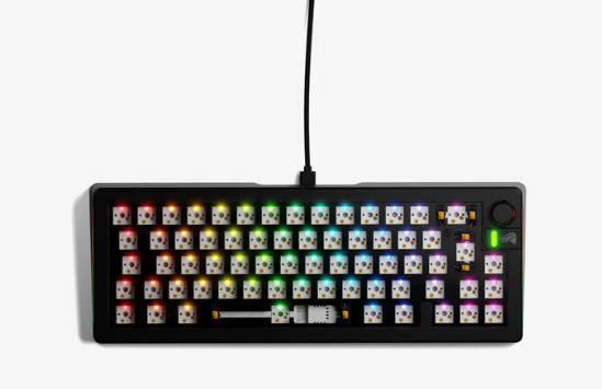 Glorious Gaming Gmmk 3 65% Barebones, 65%, Ledningsført, Usb, Rgb Led, Sortieren