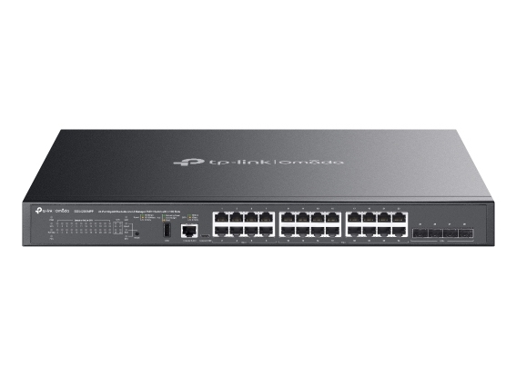 Tp-Link Omada Sg5428x, Managed, L3, Gigabit Ethernet (10/100/1000), Rack-Einbau