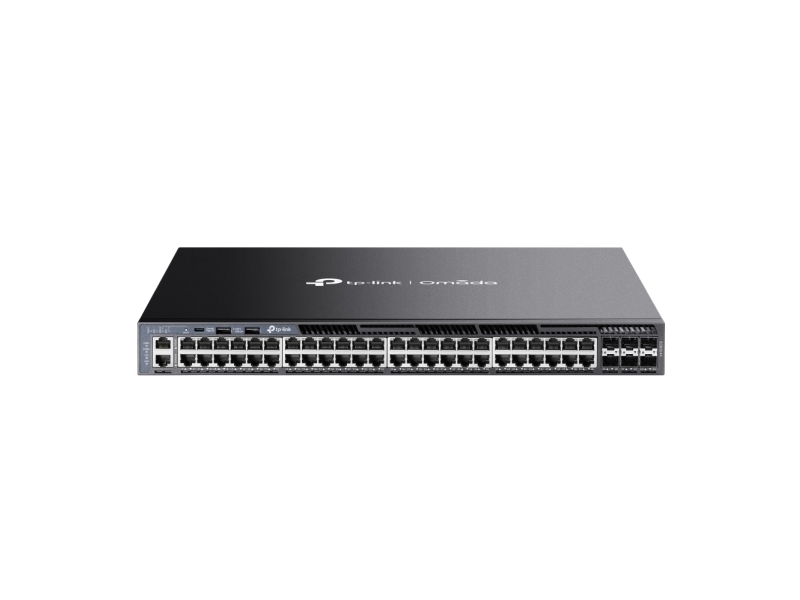 Tp-Link Omada Sg6654x, Managed, L3, Gigabit Ethernet (10/100/1000), Rack-Einbau, 1U
