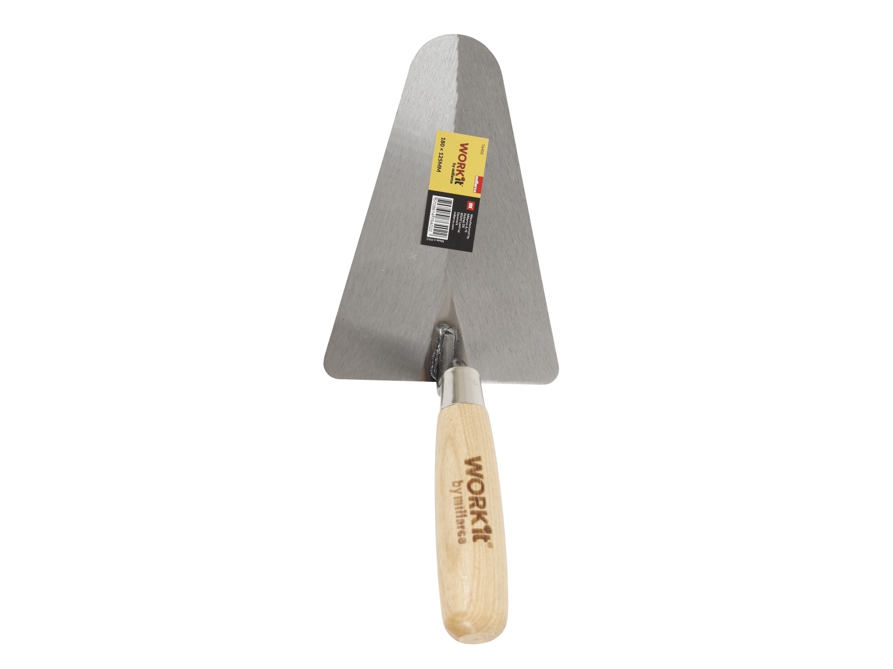 Work>it® spandeske med træhåndtag 180 x 125 mm.