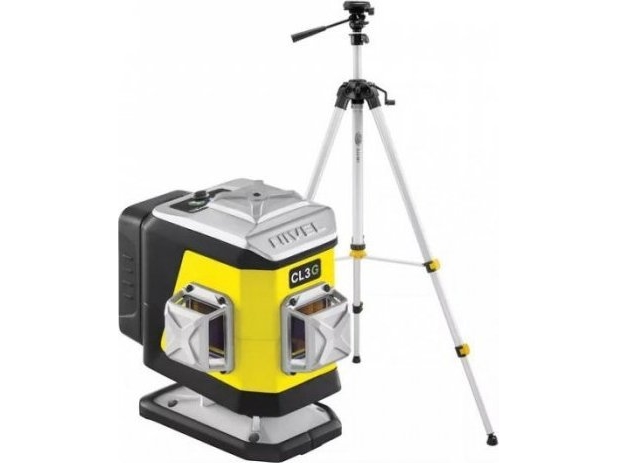 Nivel System Laser-Wasserwaage Cl3g 3X360° Grün
