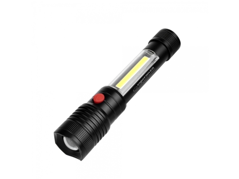 Esperanza Apate, Taschenlampe, Schwarz, Tasten, Led, 2 Lampen, 3 W